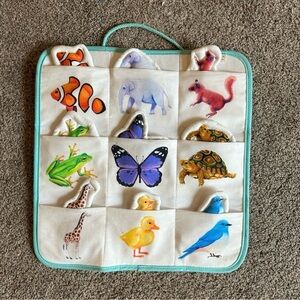 Lovevery Quilted animal patch set